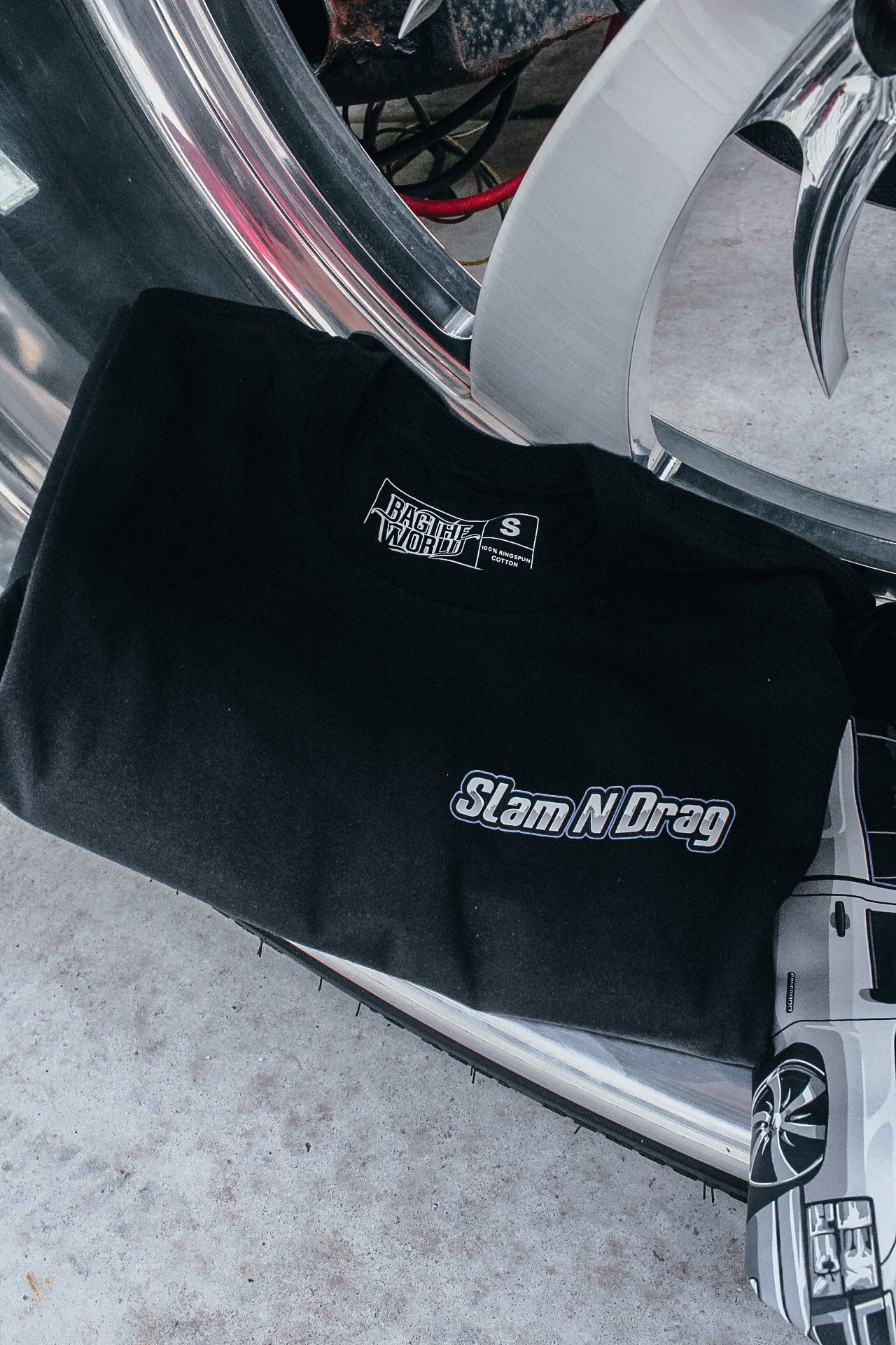Slam n drag Tee